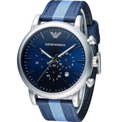 Emporio Armani Men's 46mm Chronograph Watch (AR1949) Emporio Armani Men's 46mm Chronograph Watch (AR1949)