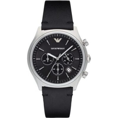 Emporio Armani Men's 43mm Chronograph Watch (AR1975)