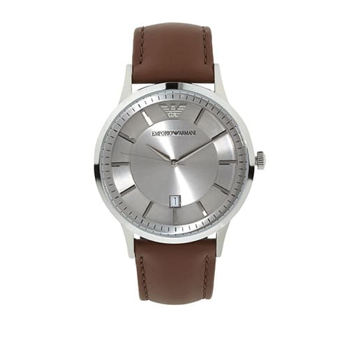 Emporio Armani Men's 43mm Silver Stainless Steel Watch (AR2463) Emporio Armani Men's 43mm Silver Stainless Steel Watch (AR2463)
