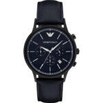 Emporio Armani Men's 43mm Chronograph Watch (AR2481)