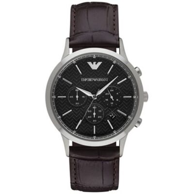 Emporio Armani Men's 43mm Chronograph Watch (AR2482)