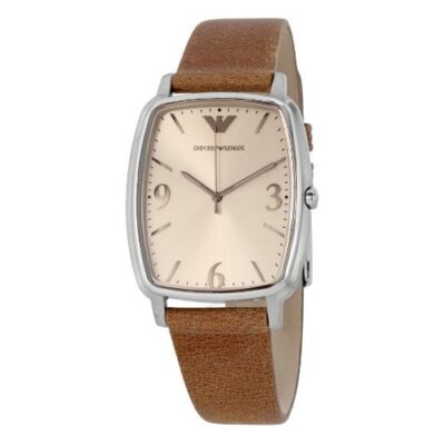 Emporio Armani Retro Rounded Rectangular Men's 33mm Watch (AR2489)