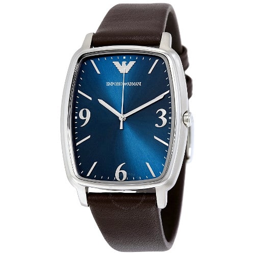 Emporio Armani Retro Classic Rectangular Men's 33mm Watch (AR2491) Emporio Armani Retro Classic Rectangular Men's 33mm Watch (AR2491)