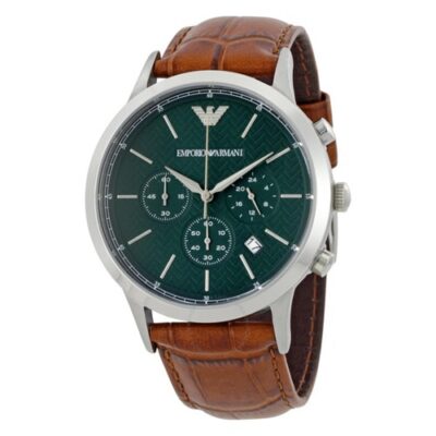 Emporio Armani Men's 43mm Chronograph Watch (AR2493)