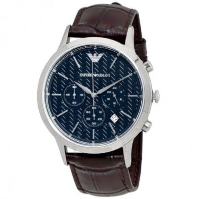 Emporio Armani Men's 43mm Chronograph Watch (AR2494)