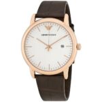 Emporio Armani Men's 43mm Rose Gold Watch (AR2502)