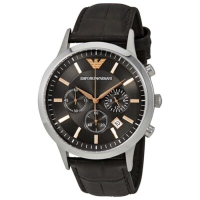 Emporio Armani Men's 43mm Chronograph Watch (AR2513)