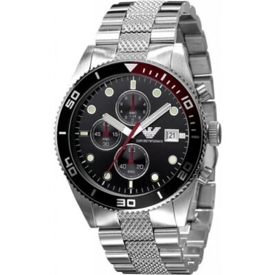 Emporio Armani Men's 43mm Chronograph Watch (AR5855)