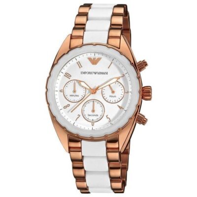 Emporio Armani Classic Chrono Women's 35mm Chronograph Watch (AR5942)