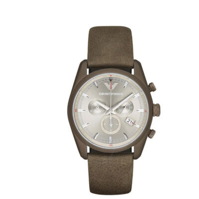 Emporio Armani Men's 43mm Chronograph Watch (AR6076)