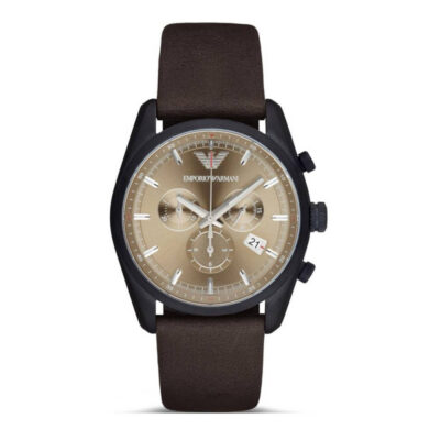Emporio Armani Men's 43mm Chronograph Watch (AR6078)