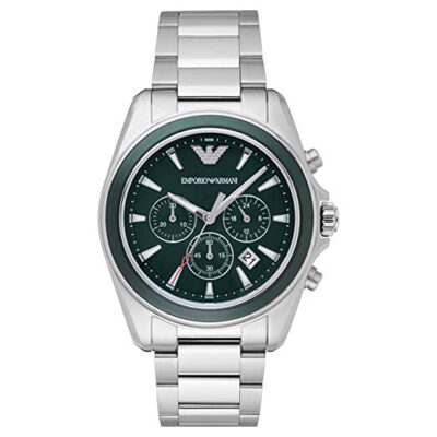 Emporio Armani Men's 43mm Chronograph Watch (AR6090)
