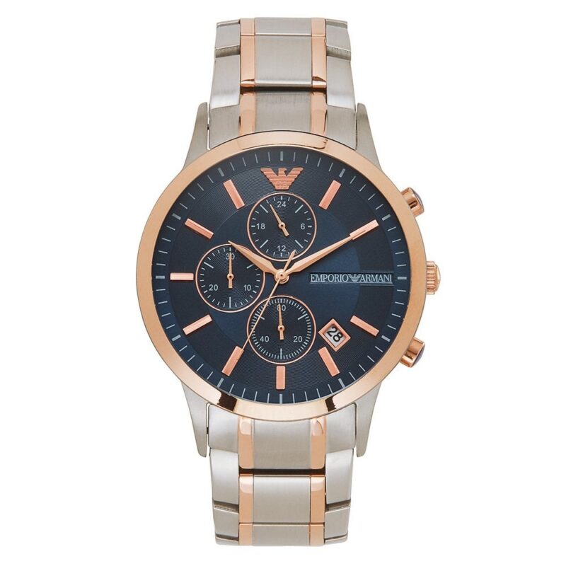 Emporio Armani Renato Men's 43mm Chronograph Watch (AR80025)