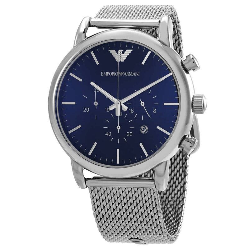 Emporio Armani Men's 46mm Chronograph Watch (AR80038)