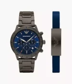 Emporio Armani Mario Men's 43mm Chronograph Watch (AR80045)