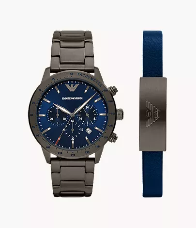 Emporio Armani Mario Men's 43mm Chronograph Watch (AR80045) Emporio Armani Mario Men's 43mm Chronograph Watch (AR80045)