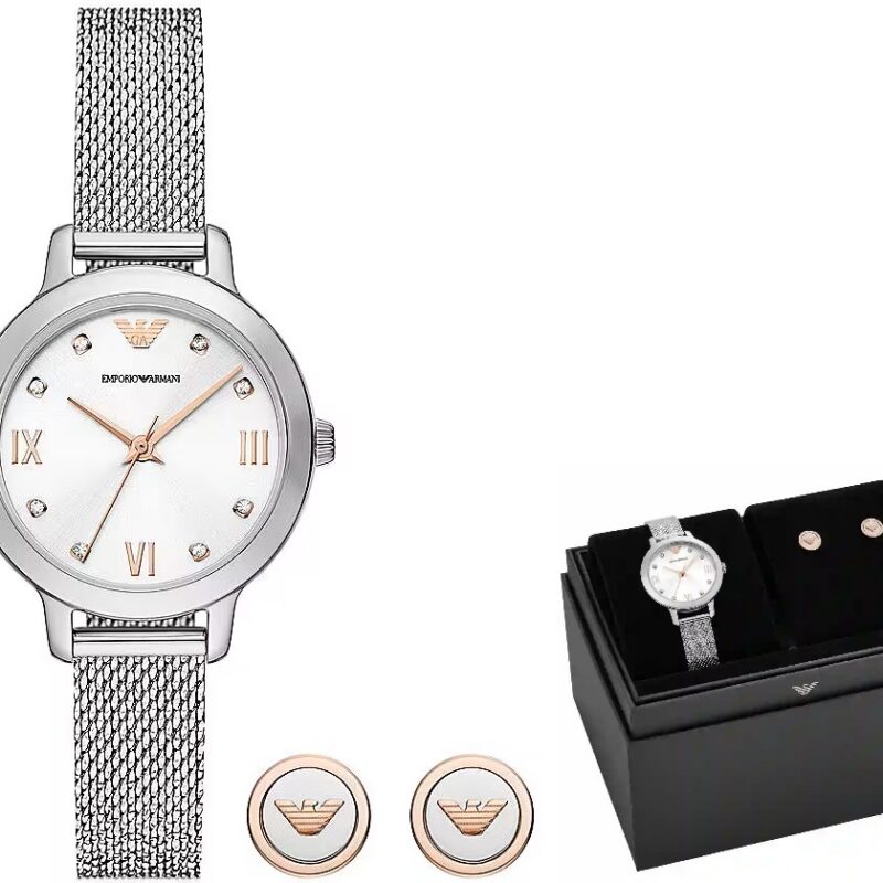 Emporio Armani Women's 32mm Stainless Steel Watch (AR80065SET) Emporio Armani Women's 32mm Stainless Steel Watch (AR80065SET)