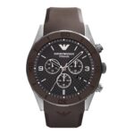 Emporio Armani Men's 46mm Titanium Chronograph Watch (AR9501)