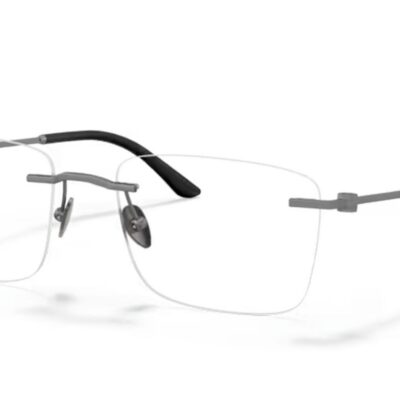 Giorgio Armani Men's AR 5124 Matte Gunmetal Semi Glossy Eyeglasses