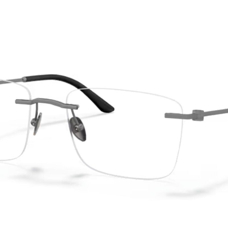 Giorgio Armani Men's AR 5124 Matte Gunmetal Semi Glossy Eyeglasses