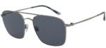 Giorgio Armani Men's AR 6080 Ruthenium/Grey Sunglasses