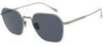 Giorgio Armani Men's AR 6104 Ruthenium/Grey Sunglasses