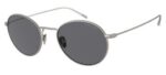 Giorgio Armani Men's AR 6125 Matte Ruthenium/Grey Polarized Sunglasses