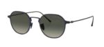 Giorgio Armani Men's AR 6138T Matte Blue/Grey Shaded Sunglasses