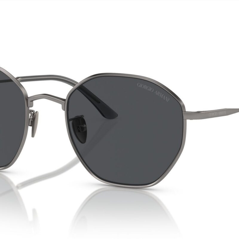 Giorgio Armani Men's AR 6150 Ruthenium/Grey Sunglasses Giorgio Armani Men's AR 6150 Ruthenium/Grey Sunglasses