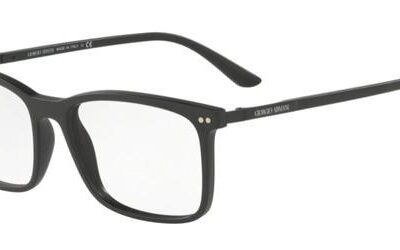 Giorgio Armani Men's AR 7122 Matte Black Eyeglasses