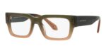 Giorgio Armani Men's AR 7243U Green Brown Shaded Eyeglasses