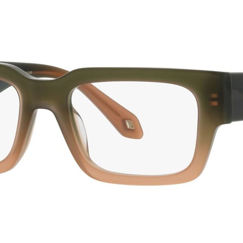 Giorgio Armani Men's AR 7243U Green Brown Shaded Eyeglasses Giorgio Armani Men's AR 7243U Green Brown Shaded Eyeglasses