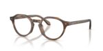 Giorgio Armani Men's AR 7264U Striped Light Brown Eyeglasses