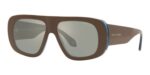 Giorgio Armani Men's AR 8183 Brown/Transparent Blue Sunglasses