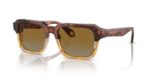 Giorgio Armani Men's AR 8194U Red Honey Havana/Grey Yellow Shaded Sunglasses