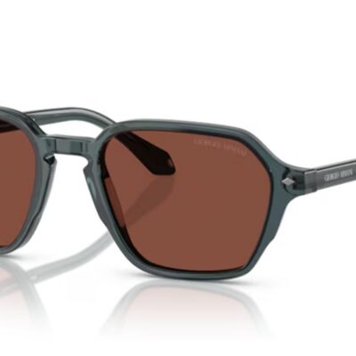 Giorgio Armani Men's AR 8220 Grey/Red Sunglasses