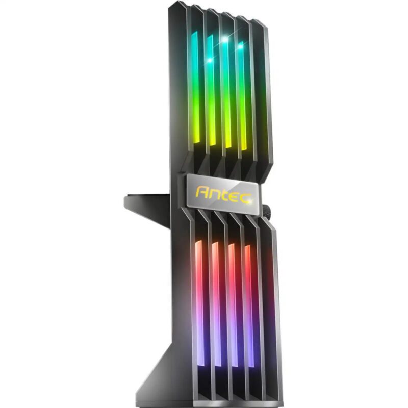 AT-GPUH-ARGB-BK_Antec-ARGB-GPU-Holder-–-Black_wr_01 Antec ARGB GPU Holder