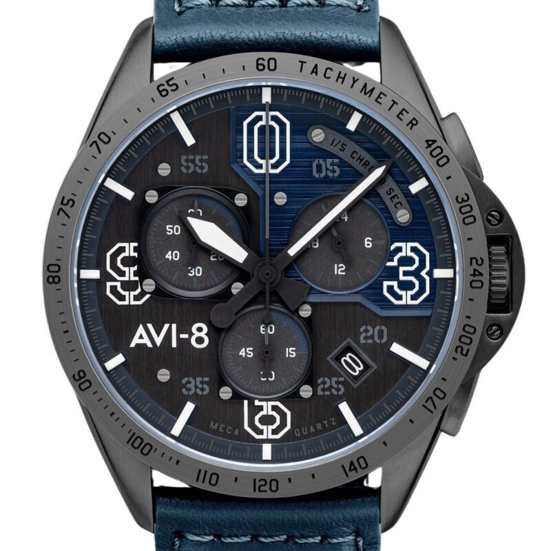 AVI-8 Men's Stainless Steel Watch (AV-4077-04)