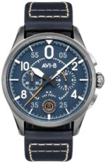 AVI-8 Men's 46mm Stainless Steel Watch (AV-4089-04)