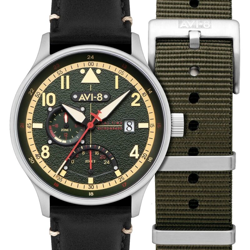 AVI-8 Men's 46mm Watch (AV-4101-0A) AVI-8 Men's 46mm Watch (AV-4101-0A)