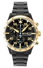 AVI-8 Men's Stainless Steel Watch (AV-4130-55)