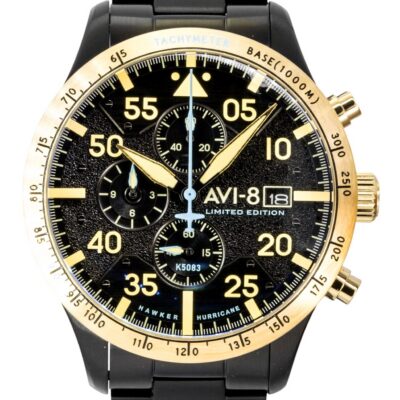 AVI-8 Men's Stainless Steel Watch (AV-4130-55)