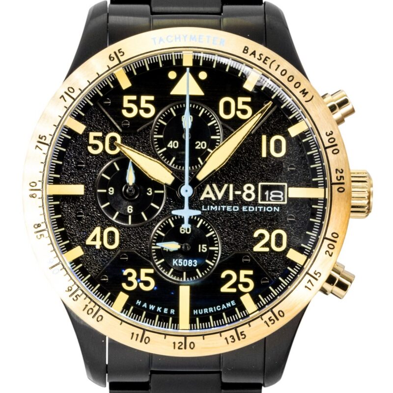 AVI-8 Men's Stainless Steel Watch (AV-4130-55)