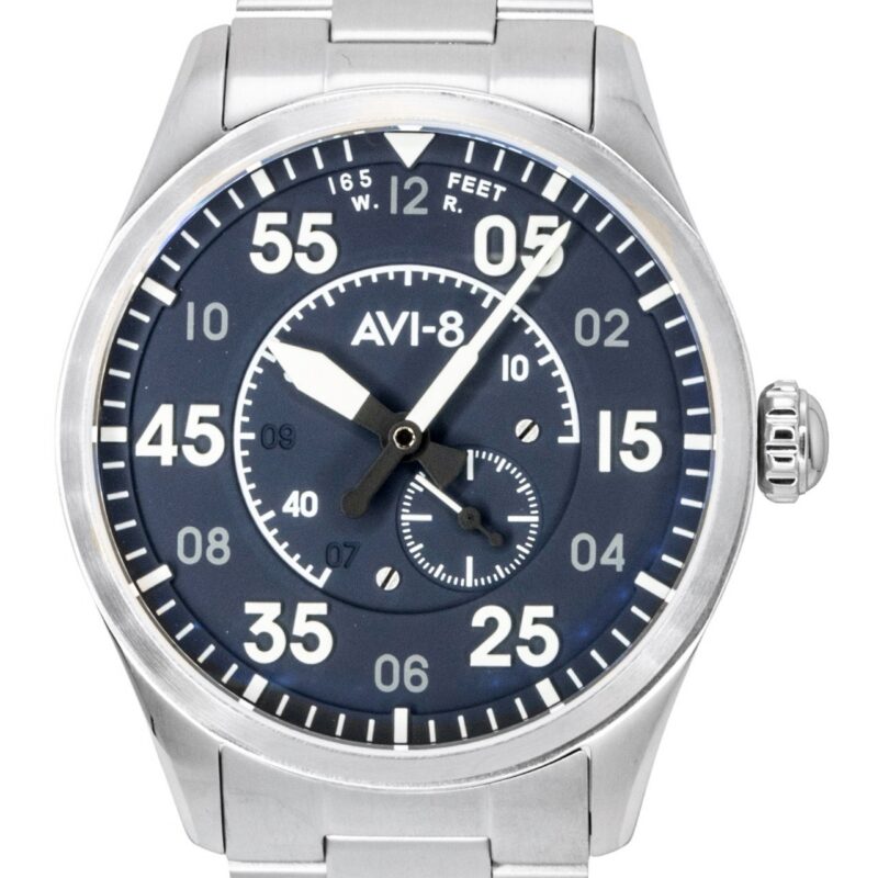 AVI-8 Men's Stainless Steel Watch (AV-4147-11)
