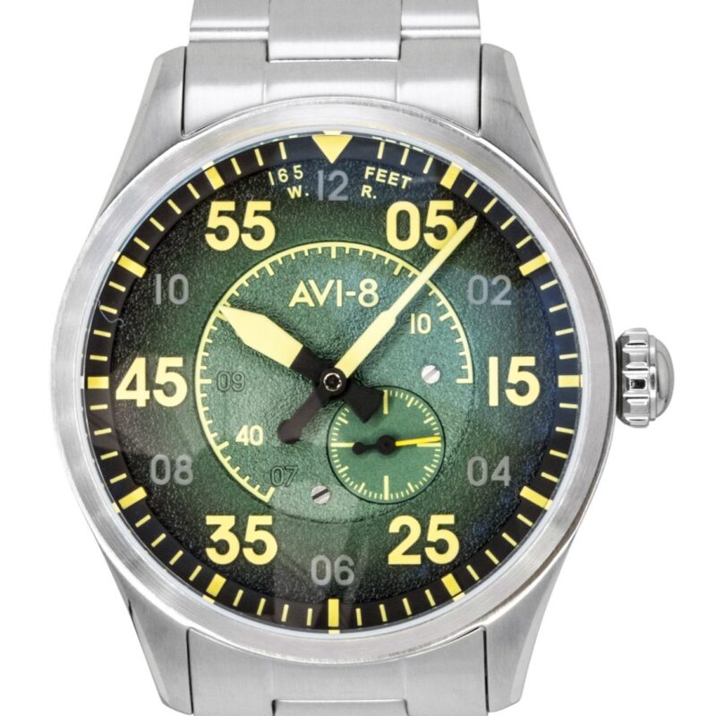 AVI-8 Men's Stainless Steel Watch (AV-4147-22)