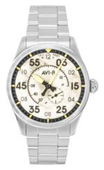 AVI-8 Men's Stainless Steel Watch (AV-4147-33)