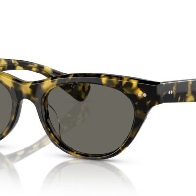 Oliver Peoples AVELIN OV 5541SU Vintage Dark Tortoise Black/Carbon Grey Sunglasses
