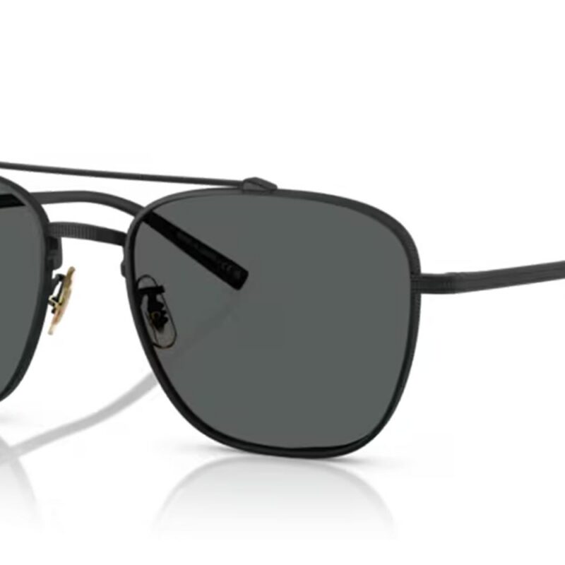 Oliver Peoples AVISON OV 1349ST Opaque Black/Midnight Express Polar Sunglasses