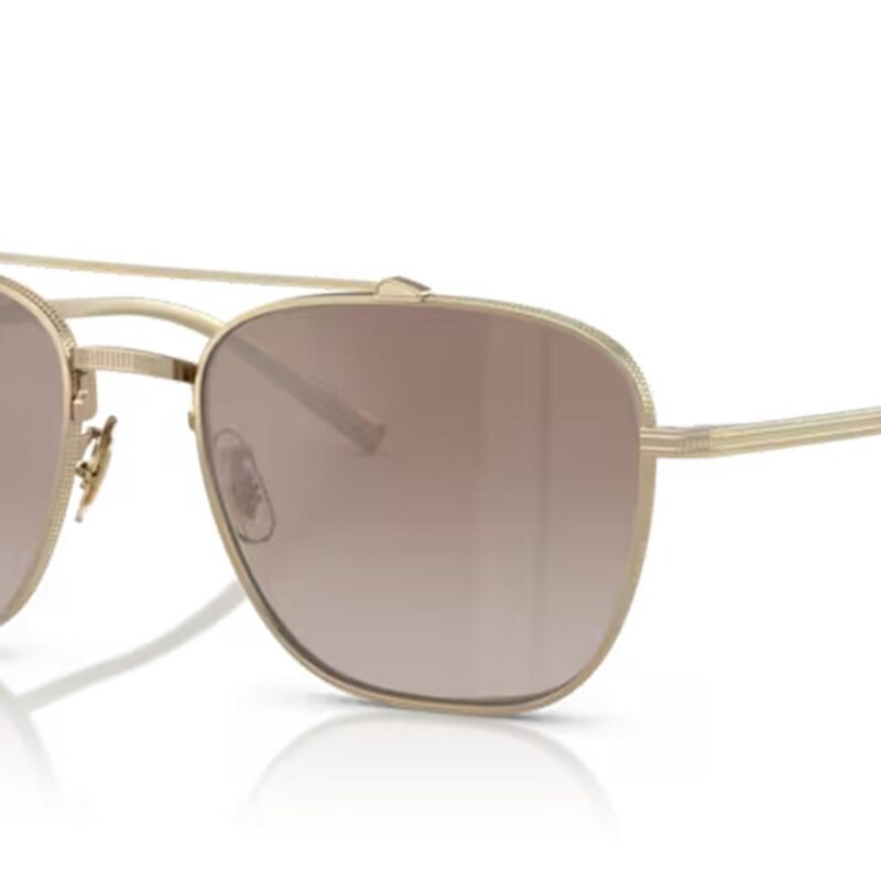 Oliver Peoples AVISON OV 1349ST Gold/Brown Sunglasses