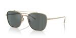 Oliver Peoples AVISON OV 1349ST Gold/Royal Blue Sunglasses